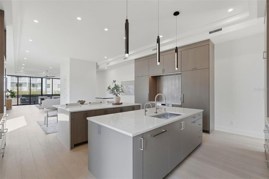 Furnished interior view inside a new home in , St. Petersburg (Image 7).