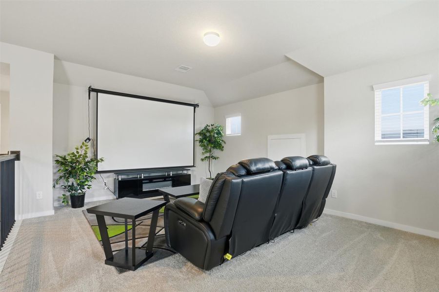 Furnished interior view inside a new home in Sheldon Ridge, Houston (Image 18).