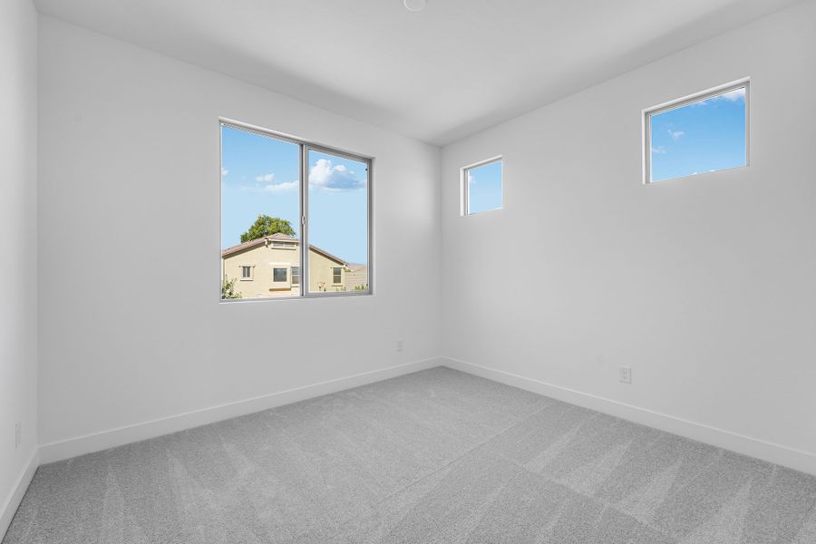 Representative unfurnished interior of a home built from the Revere by Taylor Morrison in Combs Ranch Landmark Collection, San Tan Valley (Image 27).