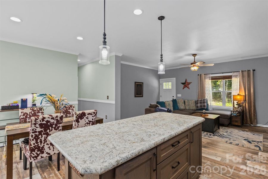 Furnished interior view inside a new home in , New London (Image 10).