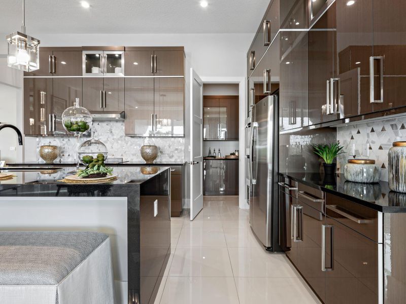 Furnished interior view inside a new home in PGA Village Verano, Port St. Lucie (Image 12).