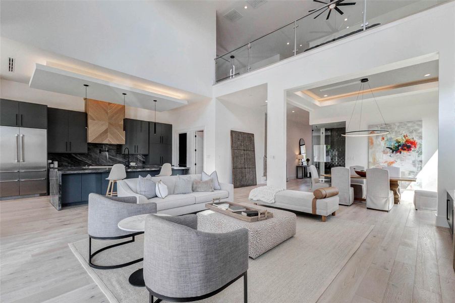 Furnished interior view inside a new home in , Houston (Image 36).