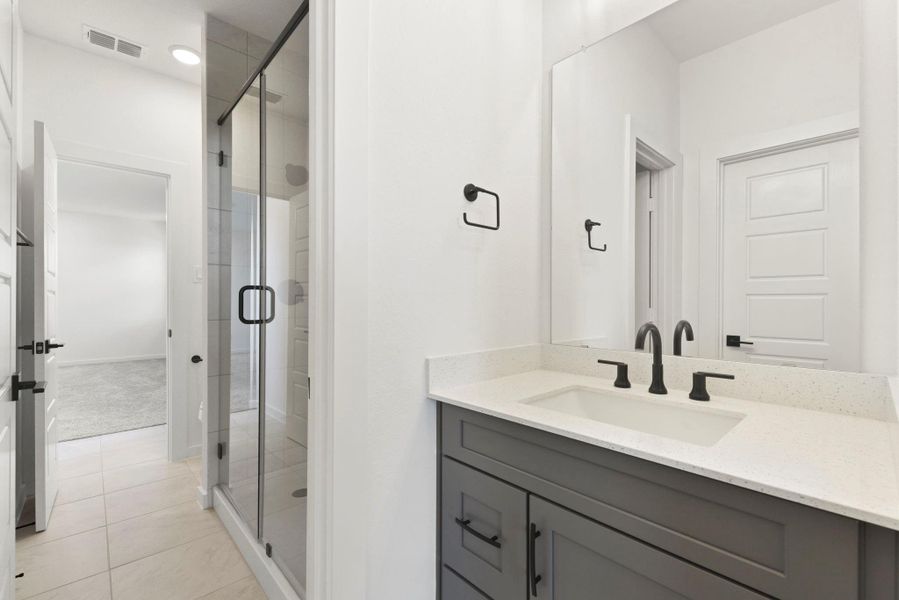 Furnished interior view inside a new home in , Cypress (Image 5). Furnished interior view inside a new home in , Cypress (Image 5).