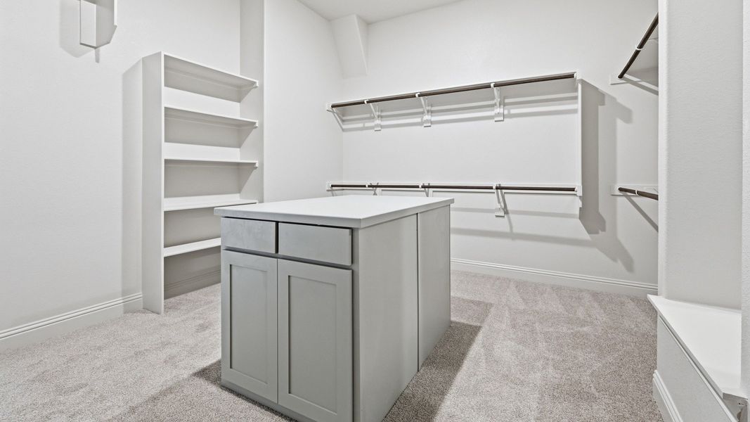 Furnished interior view inside a new home in Lakeshore Bluffs, Shady Shores (Image 48).