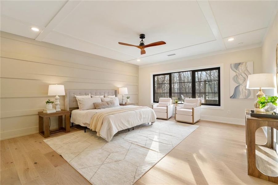 Furnished interior view inside a new home in , Canton (Image 48).