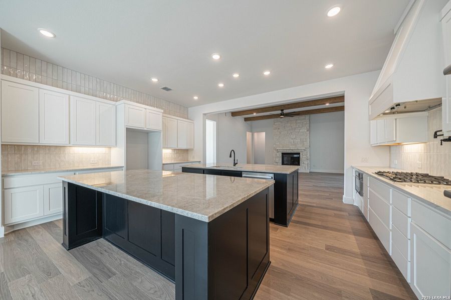 Furnished interior view inside a new home in , New Braunfels (Image 13).