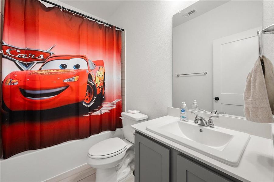 Full bathroom upstairs