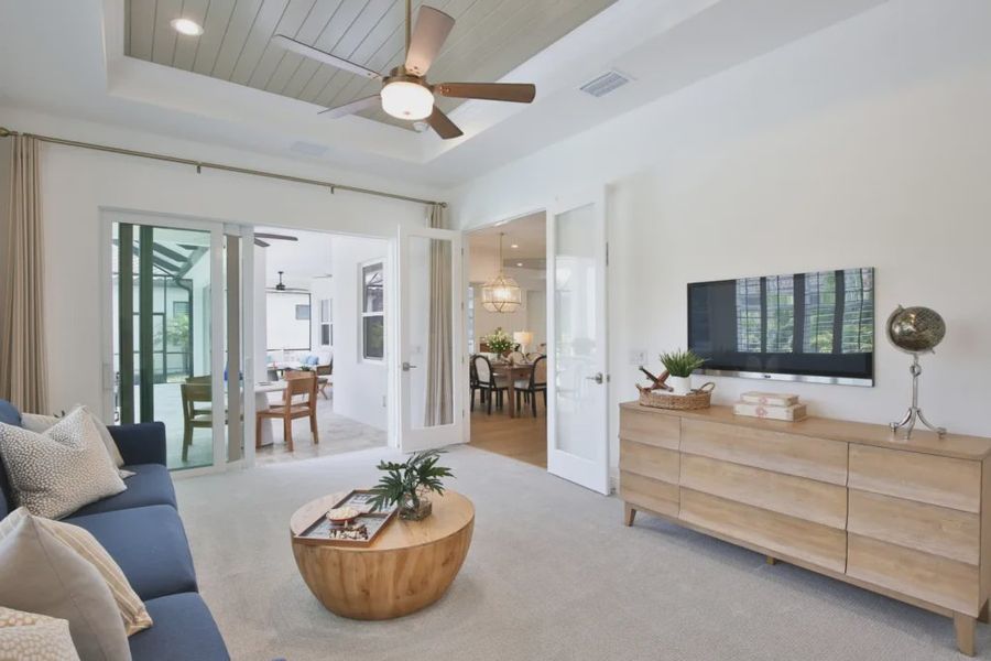 Representative furnished interior of a home built from the Captiva by Neal Communities in Grand Palm, Venice (Image 11). Representative furnished interior of a home built from the Captiva by Neal Communities in Grand Palm, Venice (Image 11).