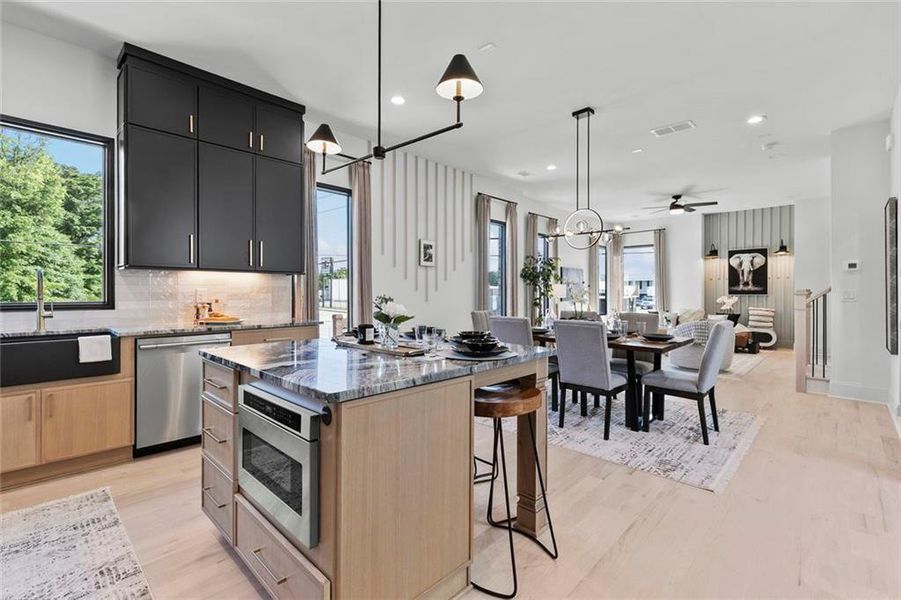 Furnished interior view inside a new home in , Chamblee (Image 13).