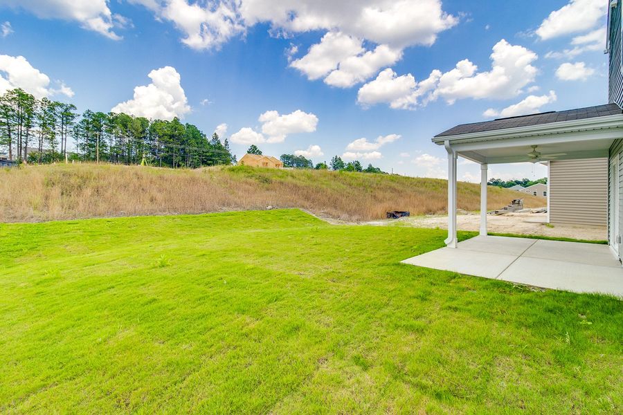Exterior details and patio area of a home in Bluefield, Lexington (Image 4).