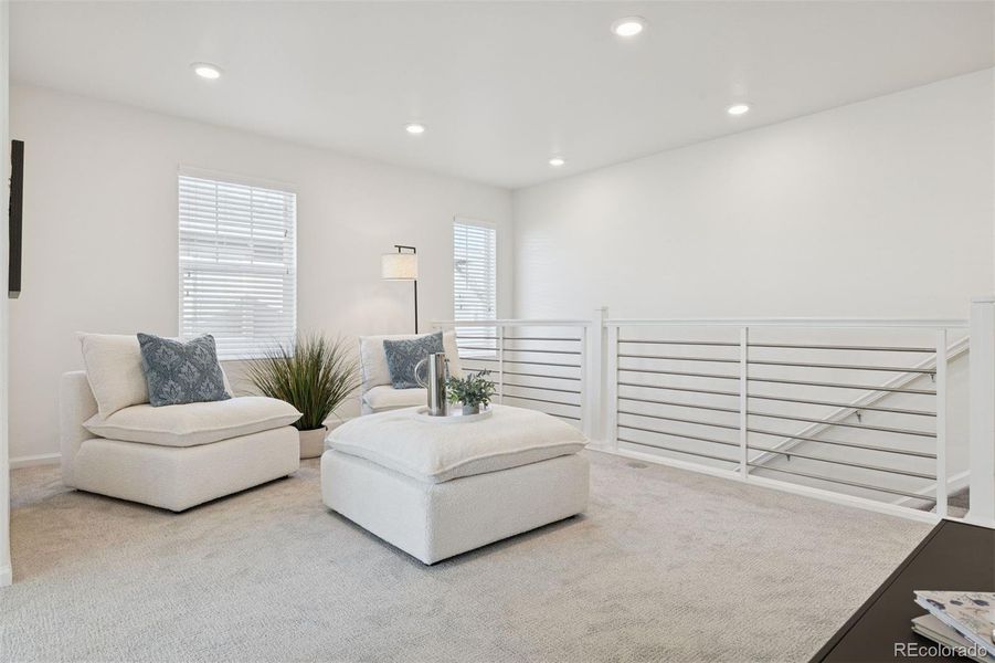 Upper Level: Family Room / Loft Upper Level: Family Room / Loft