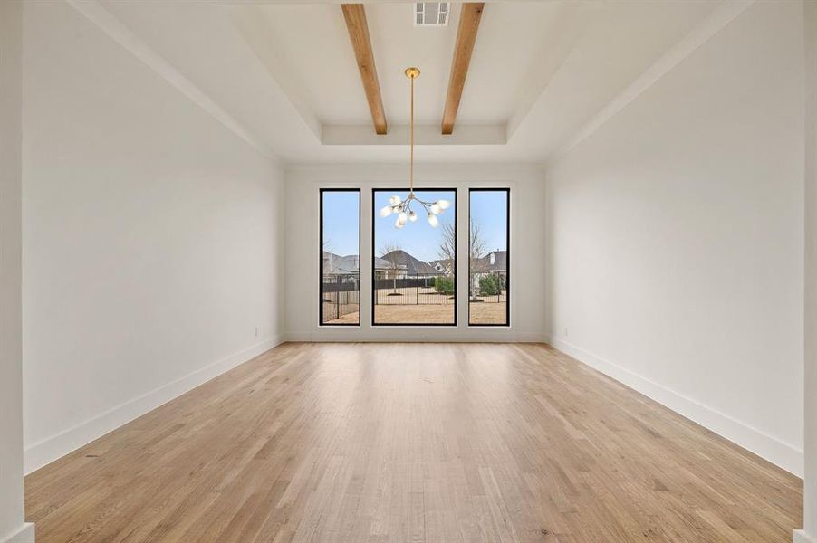 Spacious, unfurnished interior of a new home in , Prosper (Image 25).