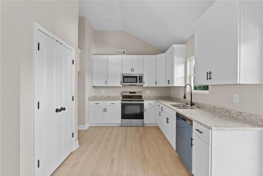 Furnished interior view inside a new home in , Cornelia (Image 8). Furnished interior view inside a new home in , Cornelia (Image 8).