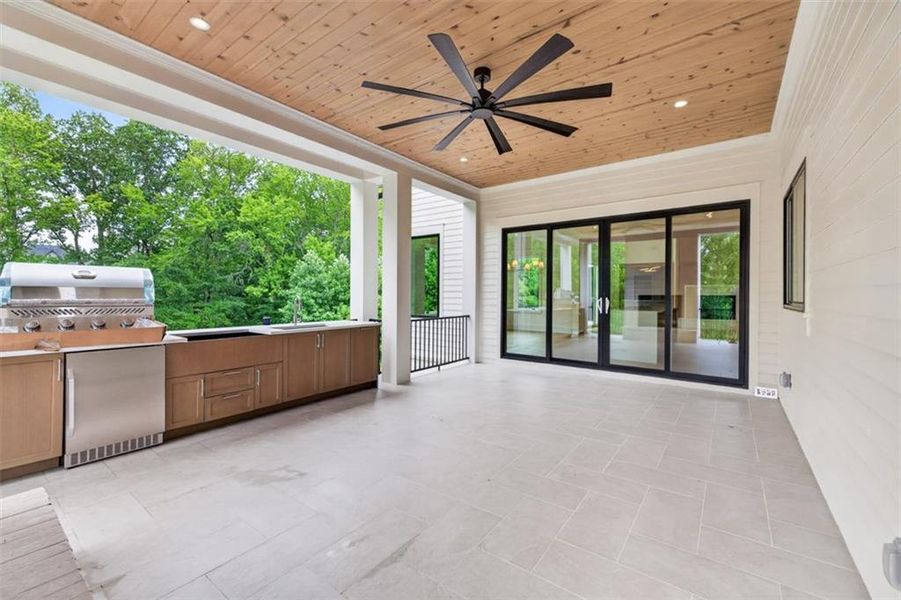 Exterior details and patio area of a home in , Buford (Image 27). Exterior details and patio area of a home in , Buford (Image 27).