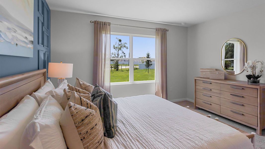 Furnished interior view inside a new home in Villamar, Winter Haven (Image 22).