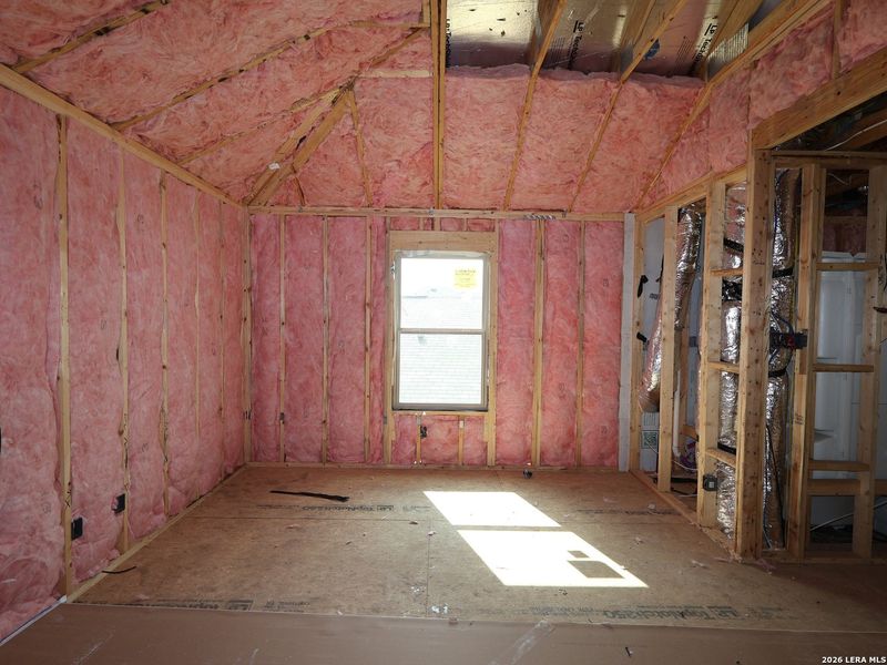 In-progress construction of a new home in Meadows at Clear Springs, New Braunfels, TX (Image 32).