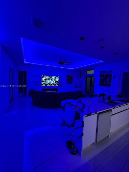 Furnished interior view inside a new home in , Lehigh Acres (Image 4).