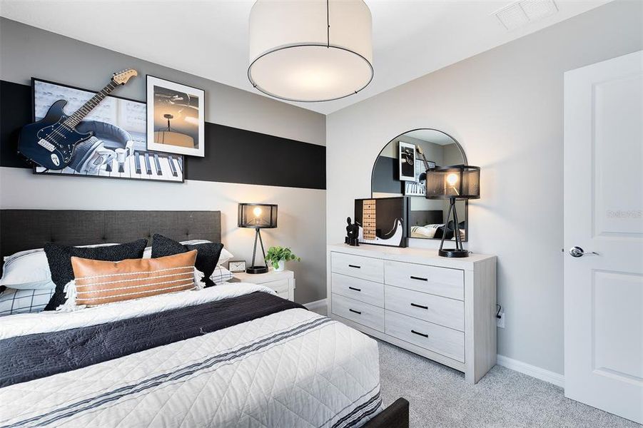 Furnished interior view inside a new home in EverBe, Orlando (Image 10).
