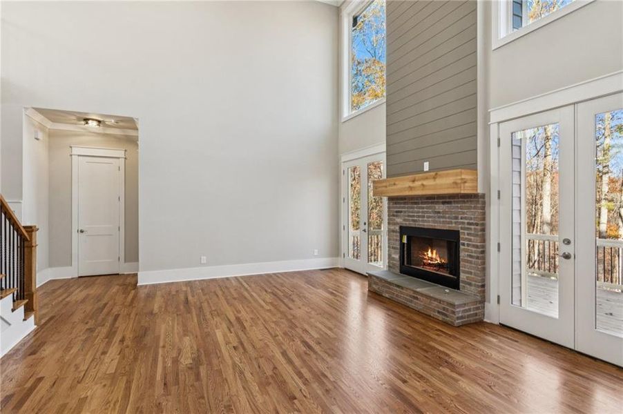 Spacious, unfurnished interior of a new home in , Dawsonville (Image 31).