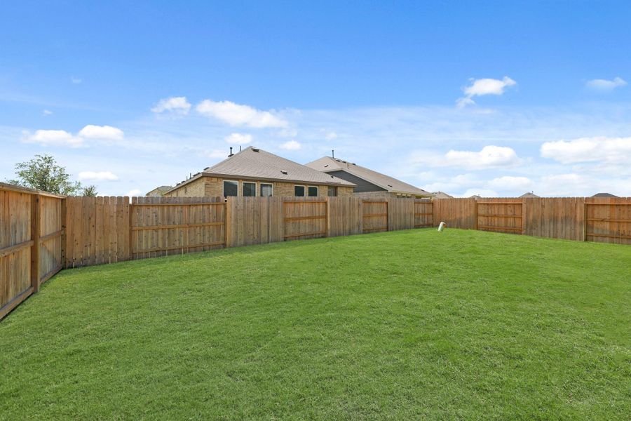 Exterior details and patio area of a home in Cypress Green, Hockley (Image 1).