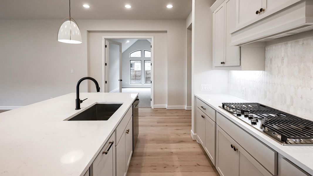 Furnished interior view inside a new home in Juniper Springs, Lockhart (Image 9).
