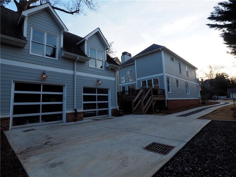 In-progress construction of a new home in , Brookhaven, GA (Image 76).