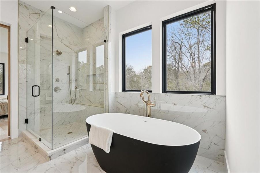 Furnished interior view inside a new home in , Roswell (Image 62).