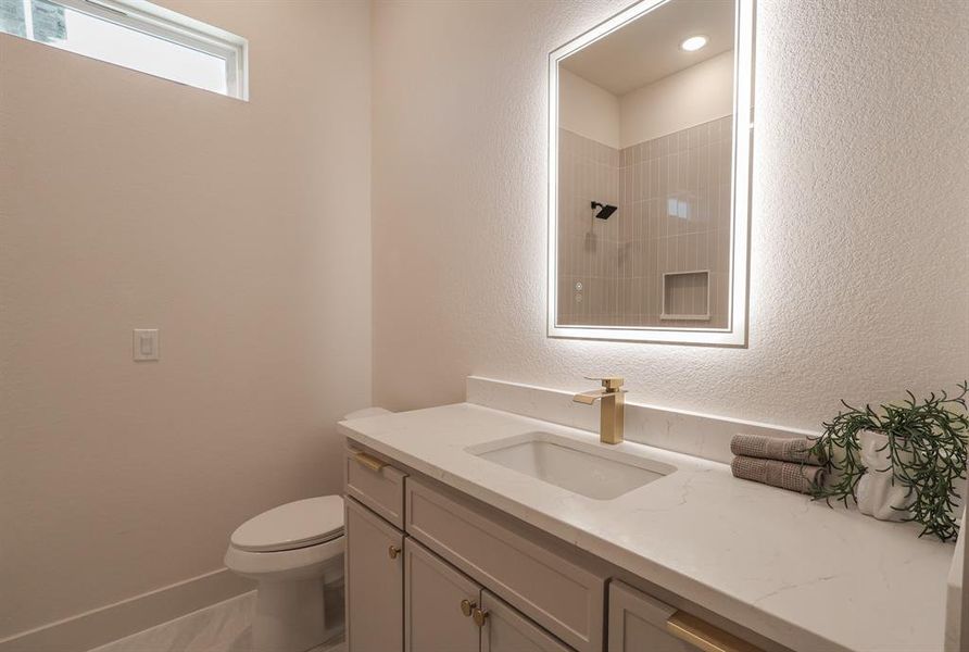 Furnished interior view inside a new home in , Fort Worth (Image 10).