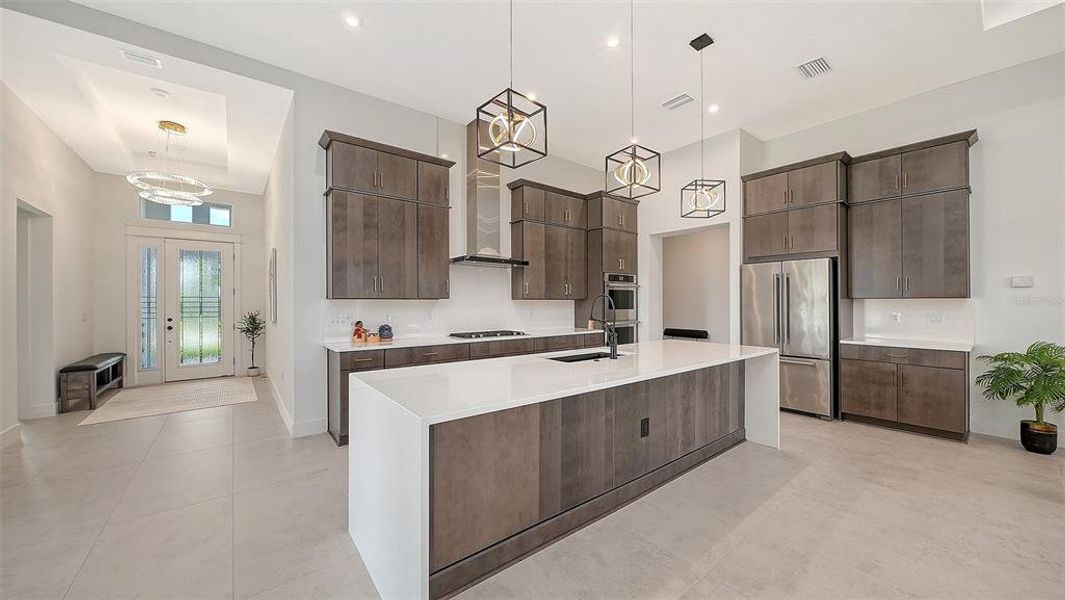 Furnished interior view inside a new home in , Sarasota (Image 11).