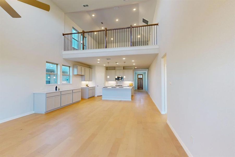 Furnished interior view inside a new home in Lilyana, Celina (Image 8). Furnished interior view inside a new home in Lilyana, Celina (Image 8).