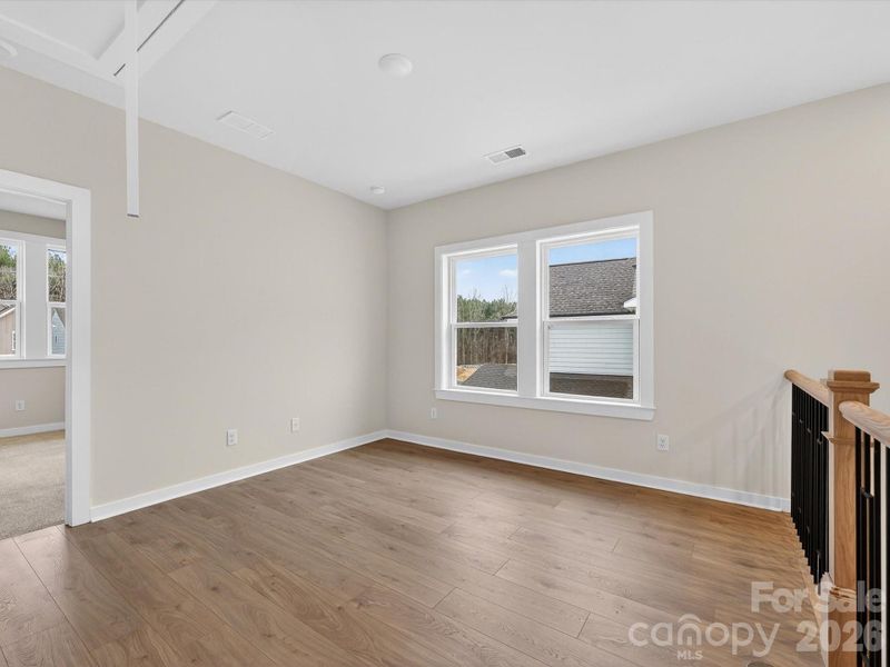 Spacious, unfurnished interior of a new home in North Creek Village, Huntersville (Image 37). Spacious, unfurnished interior of a new home in North Creek Village, Huntersville (Image 37).