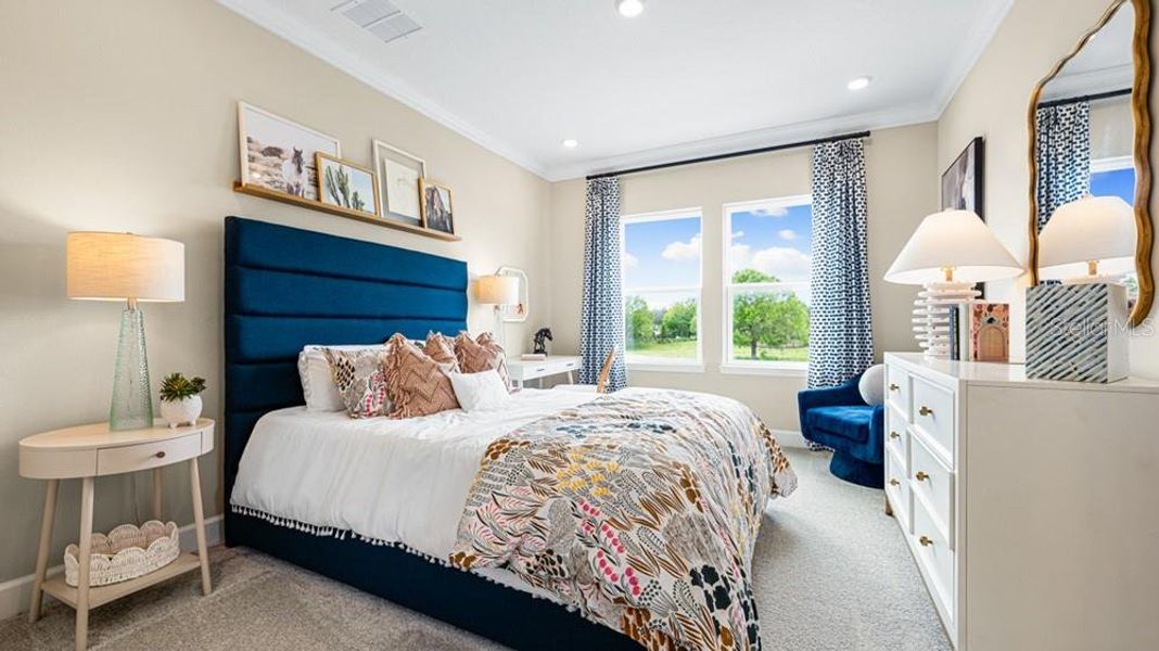 Furnished interior view inside a new home in Victoria Lakes, Odessa (Image 13). Furnished interior view inside a new home in Victoria Lakes, Odessa (Image 13).