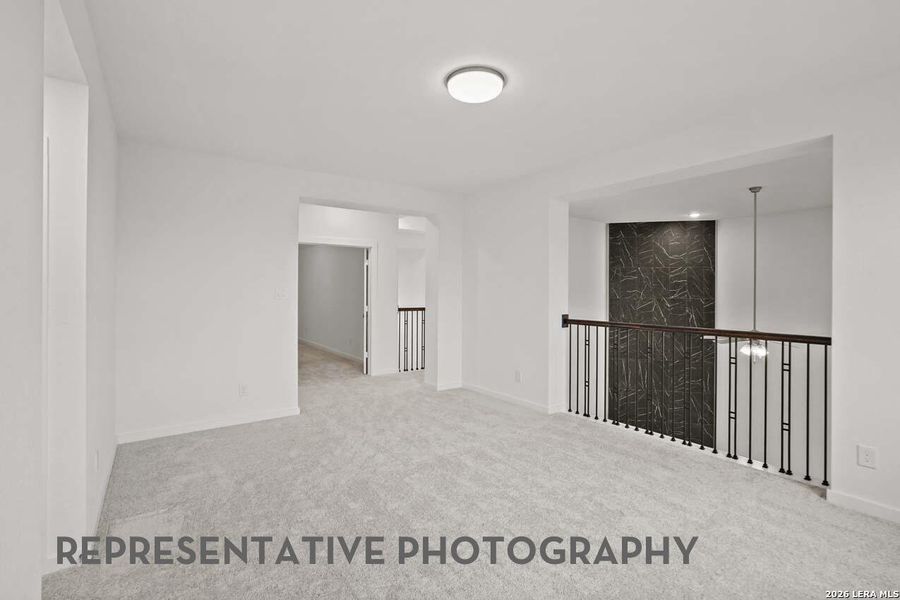 Spacious, unfurnished interior of a new home in Mayfair, New Braunfels (Image 15).
