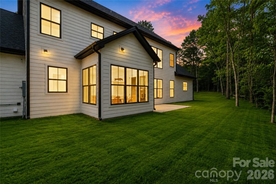 Exterior details and patio area of a home in , Clover (Image 4).