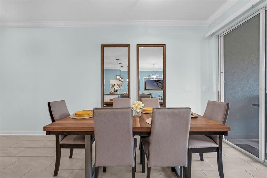 Furnished interior view inside a new home in , Kissimmee (Image 6).