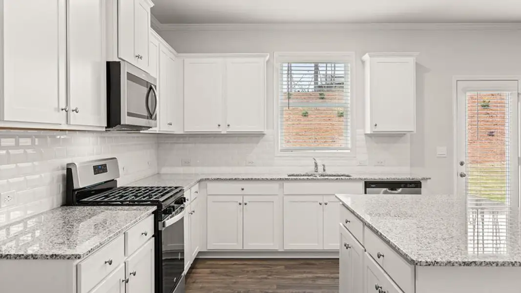 Furnished interior view inside a new home in Thompson Ridge, Dallas (Image 11). Furnished interior view inside a new home in Thompson Ridge, Dallas (Image 11).