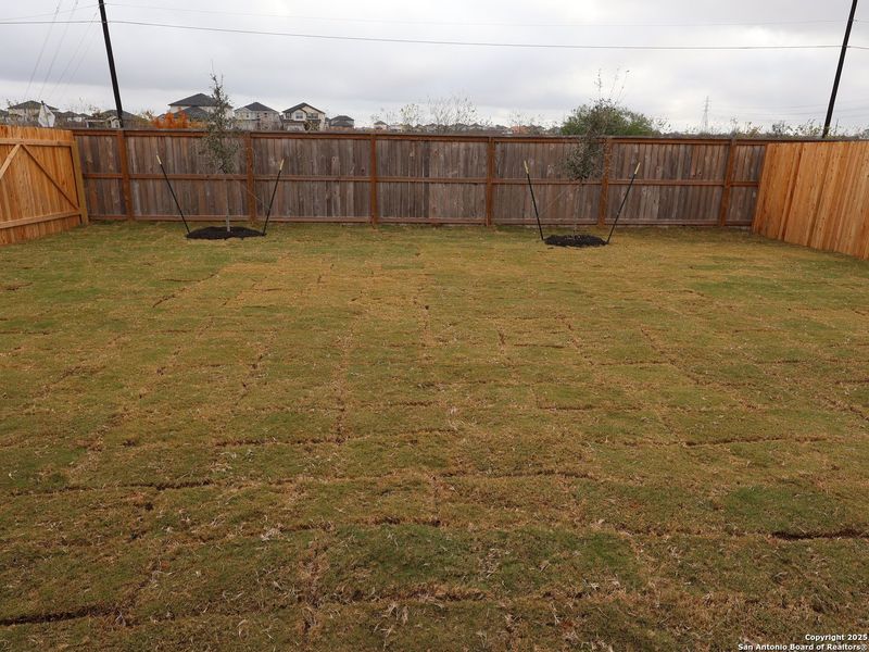 Exterior details and patio area of a home in Agave, San Antonio (Image 4).