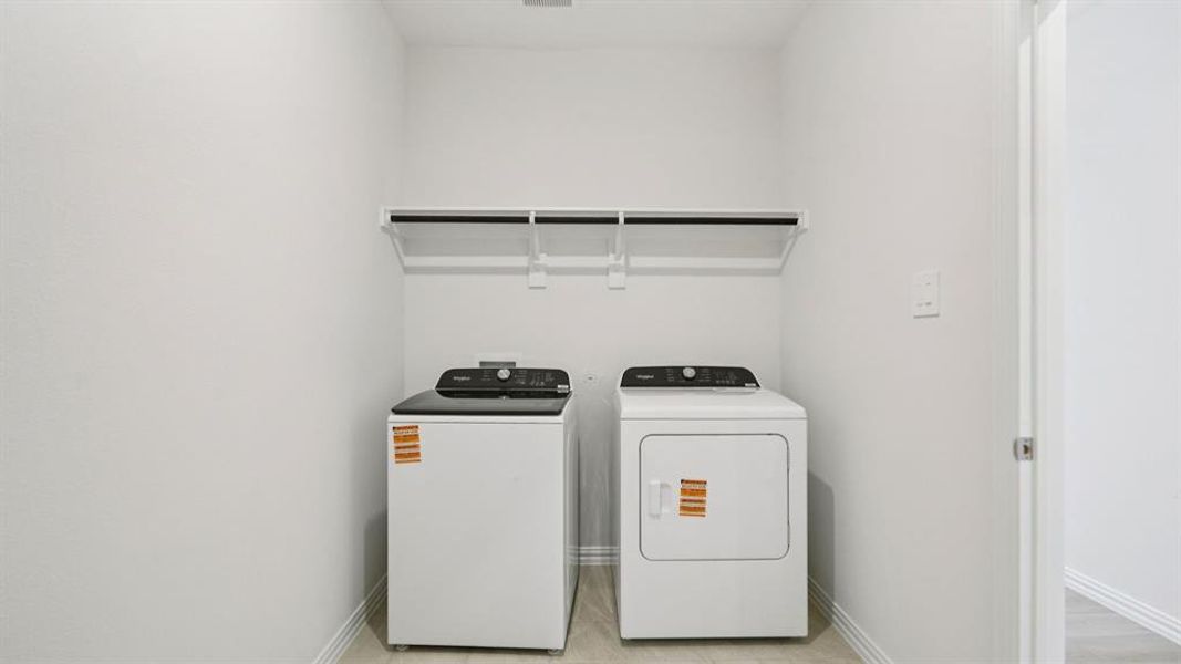 Photo is not of the actual home, but is an inspirational photo of builder’s model home and may depict options, furnishings, and/or decorator features that are not included.