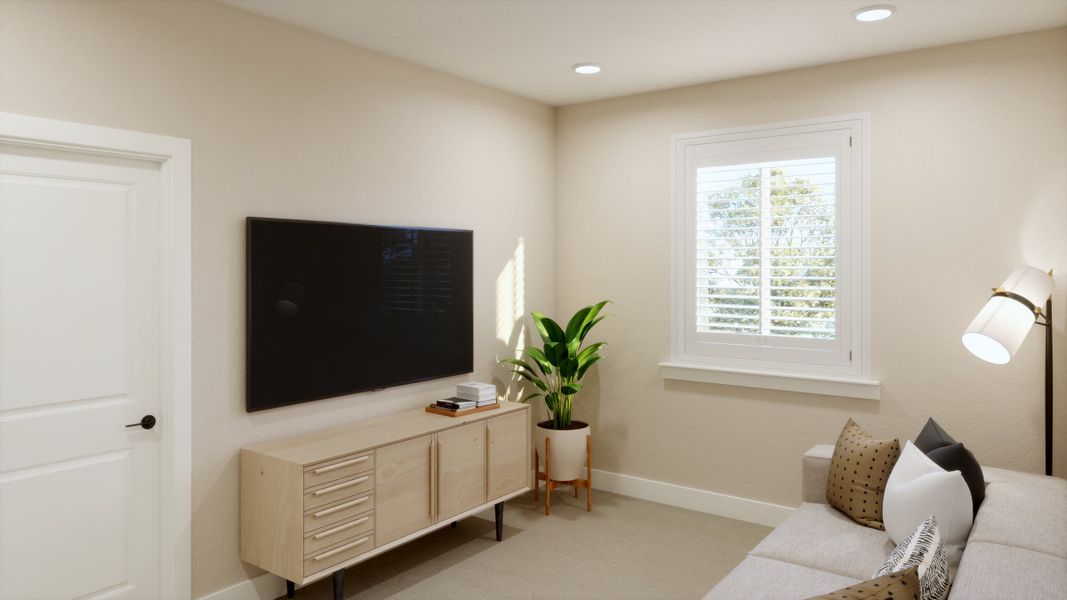 Representative furnished interior of a home built from the Skylark by Trumark Homes in Trumark Homes at Tanterra, Parker (Image 11).