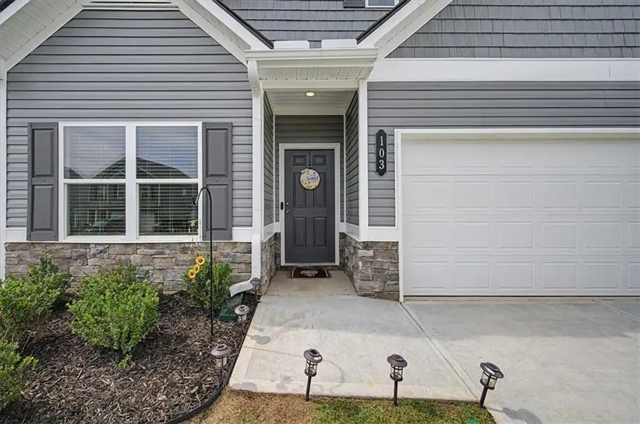 Exterior details and patio area of a home in , Calhoun (Image 23). Exterior details and patio area of a home in , Calhoun (Image 23).