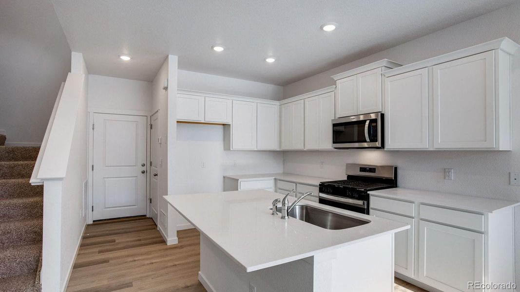 Furnished interior view inside a new home in Revere at Johnstown, Johnstown (Image 7).
