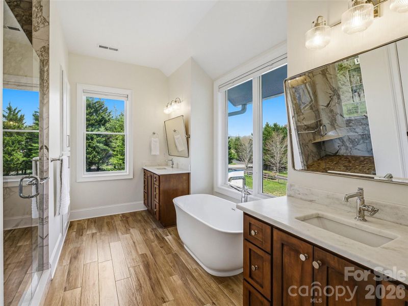 Furnished interior view inside a new home in , Fletcher (Image 17).