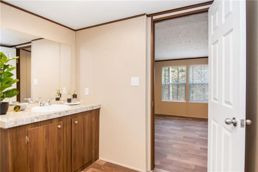 Furnished interior view inside a new home in , Talking Rock (Image 16).