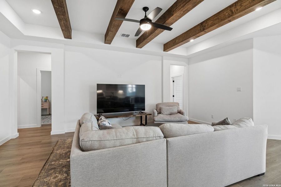 Furnished interior view inside a new home in Hickory Ridge, Elmendorf (Image 14).