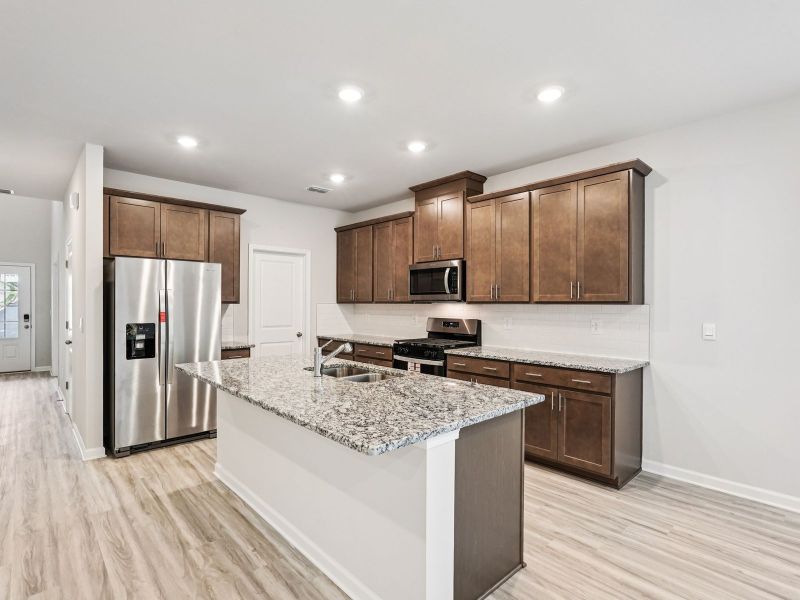Furnished interior view inside a new home in Martin Springs - Estate Series, Lawrenceville (Image 6). Furnished interior view inside a new home in Martin Springs - Estate Series, Lawrenceville (Image 6).