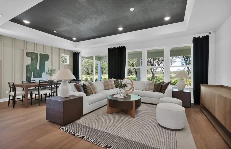 Representative furnished interior of a home built from the Palmary by Pulte Homes in Lakeview Estates, Palm Coast (Image 7).