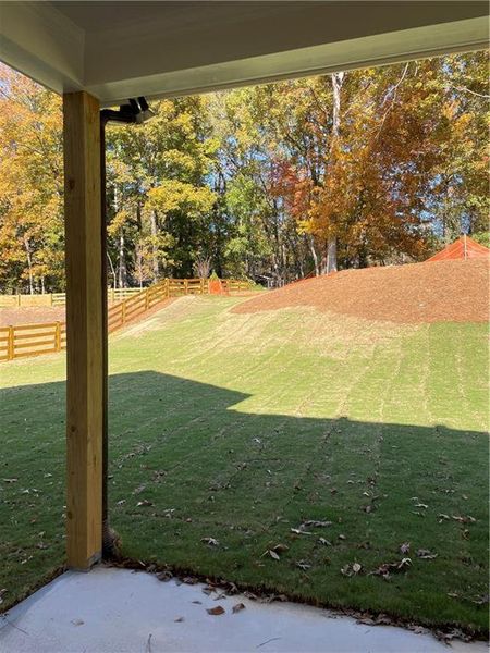 Exterior details and patio area of a home in , Marietta (Image 29). Exterior details and patio area of a home in , Marietta (Image 29).