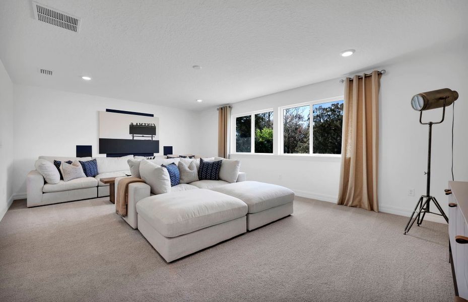 Furnished interior view inside a new home in Wingate Landing, Jacksonville (Image 12).