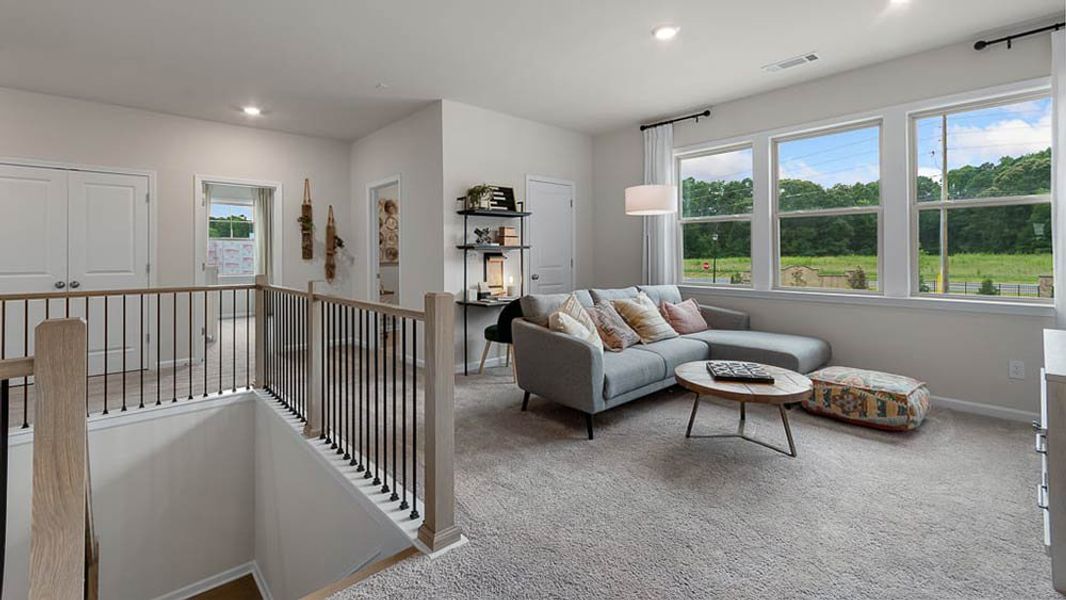 Representative furnished interior of a home built from the Essex by Taylor Morrison in Falls Creek, Flowery Branch (Image 82). Representative furnished interior of a home built from the Essex by Taylor Morrison in Falls Creek, Flowery Branch (Image 82).