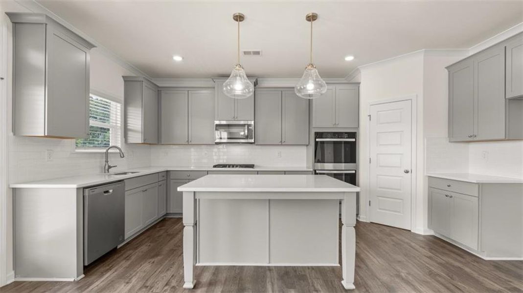Furnished interior view inside a new home in Westland, Bogart (Image 16). Furnished interior view inside a new home in Westland, Bogart (Image 16).